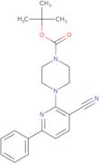 tert-Butyl 4-(3-cyano-6-phenyl-2-pyridinyl)tetrahydro-1(2H)-pyrazinecarboxylate