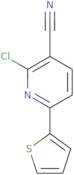 2-Chloro-6-thiophen-2-yl-nicotinonitrile