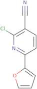 2-Chloro-6-(2-furyl)nicotinonitrile