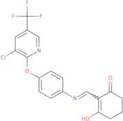 2-(((4-(3-chloro-5-(trifluoromethyl)-2-pyridyloxy)phenyl)amino)methylene)cyclohexane-1,3-dione