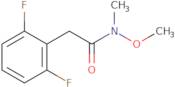 2-(2,6-difluorophenyl)-N-methoxy-N-methylacetamide