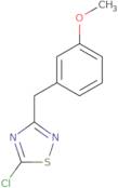 5-Chloro-3-[(3-methoxyphenyl)methyl]-1,2,4-thiadiazole