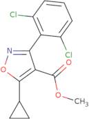 methyl 5-cyclopropyl-3-(2,6-dichlorophenyl)isoxazole-4-carboxylate