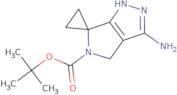 3'-Amino-5'-Boc-1',4'-dihydrospiro[cyclopropane-1,6'(5'H)-pyrrolo[3,4-c]pyrazole]