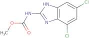 Methyl-N-(4,6-dichloro-1H-benzimidazol-2-yl)carbamate