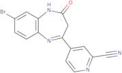 4-(8-Bromo-2-oxo-1,3-dihydro-1,5-benzodiazepin-4-yl)pyridine-2-carbonitrile