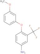 4-(3-Methoxyphenoxy)-3-(trifluoromethyl)aniline