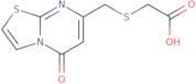 2-[({5-Oxo-5H-[1,3]thiazolo[3,2-a]pyrimidin-7-yl}methyl)sulfanyl]acetic acid