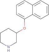 1-Naphthyl 3-piperidinyl ether