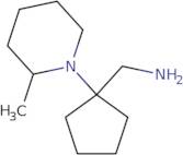 C-[1-(2-Methyl-piperidin-1-yl)-cyclopentyl]-methylamine