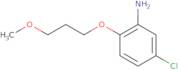 5-Chloro-2-(3-methoxypropoxy)phenylamine