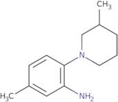 5-Methyl-2-(3-methyl-1-piperidinyl)aniline