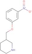 3-[(3-Nitrophenoxy)methyl]piperidine