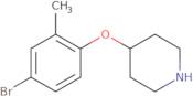 4-(4-Bromo-2-methylphenoxy)piperidine