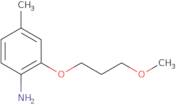 2-(3-Methoxypropoxy)-4-methylaniline