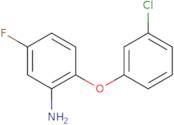 2-(3-Chlorophenoxy)-5-fluoroaniline