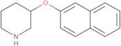 2-Naphthyl 3-piperidinyl ether