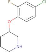 3-(4-Chloro-2-fluorophenoxy)piperidine