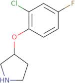 3-(2-Chloro-4-fluorophenoxy)pyrrolidine