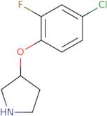 3-(4-Chloro-2-fluorophenoxy)pyrrolidine