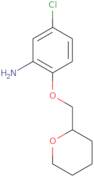 5-Chloro-2-(oxan-2-ylmethoxy)aniline