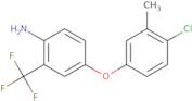 4-(4-Chloro-3-methylphenoxy)-2-(trifluoromethyl)-phenylamine