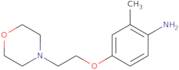 2-Methyl-4-[2-(4-morpholinyl)ethoxy]phenylamine