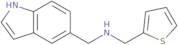 [(1H-Indol-5-yl)methyl][(thiophen-2-yl)methyl]amine