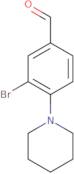 3-Bromo-4-(piperidin-1-yl)benzaldehyde