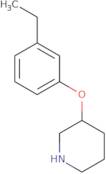 3-(3-Ethylphenoxy)piperidine