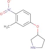 3-(3-Methyl-4-nitrophenoxy)pyrrolidine