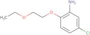 5-Chloro-2-(2-ethoxyethoxy)aniline