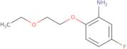 2-(2-Ethoxyethoxy)-5-fluoroaniline