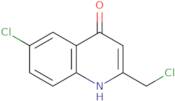 6-Chloro-2-(chloromethyl)-4(1H)-quinolinone