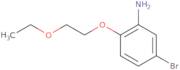 5-Bromo-2-(2-ethoxyethoxy)aniline