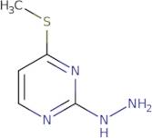 2-Hydrazinyl-4-(methylsulfanyl)pyrimidine