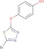 4-[(5-Bromo-1,3,4-thiadiazol-2-yl)oxy]phenol