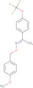 -1(-4(trifluoromethoxy)phenyl)ethanone O-(4-methoxybenzyl) oxime