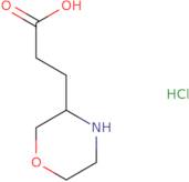 3-Morpholin-3-yl-propionic acid hydrochloride