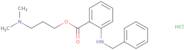 3-Dimethylaminopropyl-2-benzylaminobenzoate hydrochloride