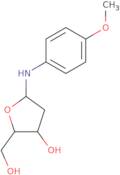 2-Deoxy-N-(4-methoxyphenyl)pentofuranosyl-amine