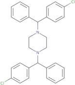 1,4-Bis[(4-chlorophenyl)phenylmethyl]piperazine