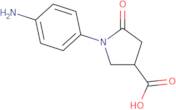 1-(4-Aminophenyl)-5-oxopyrrolidine-3-carboxylic acid