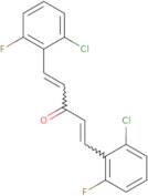 (1E,4E)-1,5-Bis(2-chloro-6-fluorophenyl)-1,4-pentadien-3-one