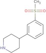 4-(3-(Methylsulfonyl)phenyl)piperidine