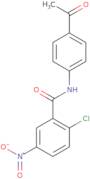 N-(4-Acetylphenyl)-2-chloro-5-nitrobenzamide