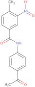 N-(4-Acetylphenyl)-4-methyl-3-nitrobenzamide