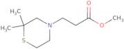 Methyl 3-(2,2-dimethylthiomorpholin-4-yl)propanoate