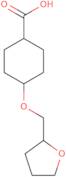 4-(Oxolan-2-ylmethoxy)cyclohexane-1-carboxylic acid