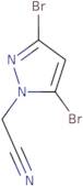 2-(3,5-Dibromo-1H-pyrazol-1-yl)acetonitrile
